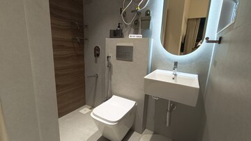 Bathroom in 1 BHK Apartment at Rustomjee Global City – for Sale