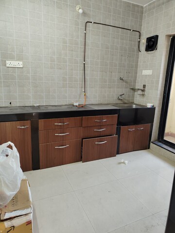 Kitchen in 2 BHK Apartment at Ashoka Residency Kharghar , Sector 12 Kharghar – for Rent