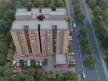 3 BHK Apartment – Exterior View View at Chandkheda - for Sale