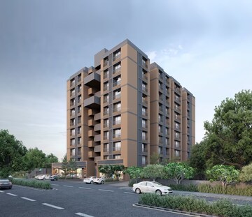 3 BHK Apartment – Exterior View View at Chandkheda - for Sale