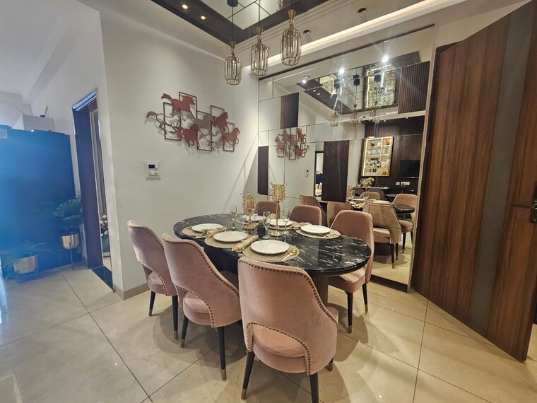 Living Room, peer mucchalla 3 Bedroom 1500 Sq.Ft. Builder Floor In Peer Mucchalla Zirakpur 8265975