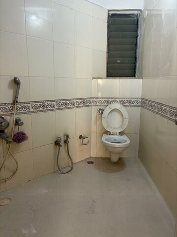 Bathroom in 3 BHK Apartment at NRI Complex Phase 2, Seawoods – for Rent