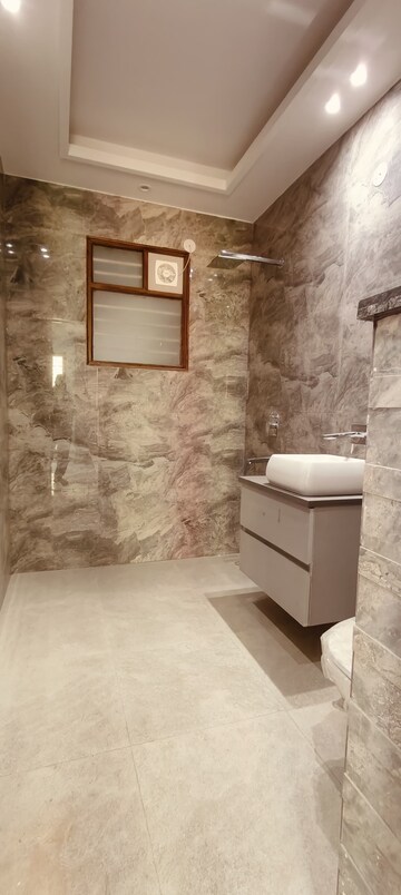Bathroom in 3 BHK Builder Floor at BPTP Park Central, Sector 85 – for Sale