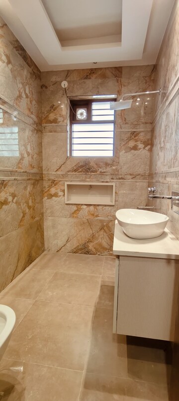 Bathroom in 3 BHK Builder Floor at BPTP Park Central, Sector 85 – for Sale