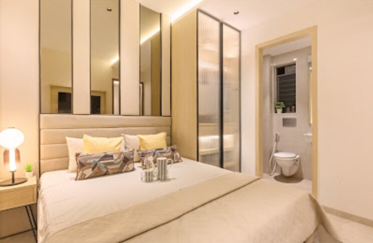 Bedroom, dosti-greater-thane 1 Bedroom 339 Sq.Ft. Apartment In Kalher Thane 8266041