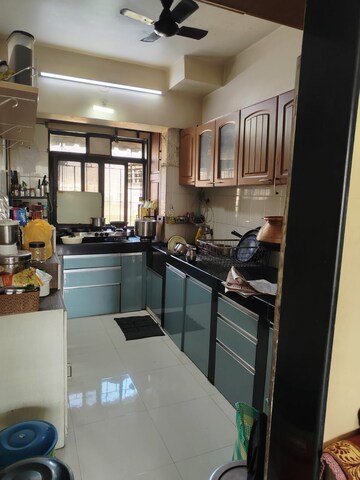 Kitchen in 3 BHK Apartment at The Hard Rock, Kharghar – for Rent