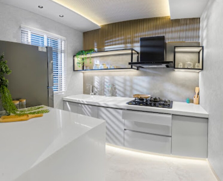 Kitchen, dosti-greater-thane 2 Bedroom 452 Sq.Ft. Apartment In Kalher Thane 8266057