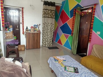Living Room in 2 BHK Apartment at Milton Tower, Vip Road – for Sale
