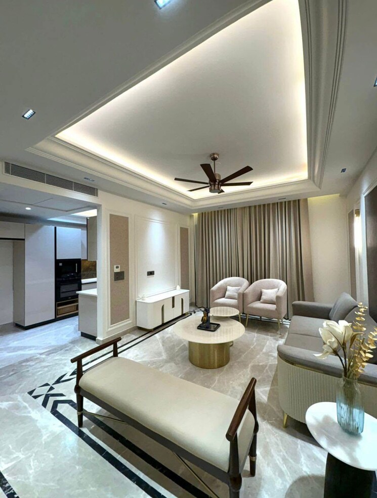 Living Room, ss-southend-floors 4 Bedroom 2000 Sq.Ft. Builder Floor In South City 2 Gurgaon 8266336