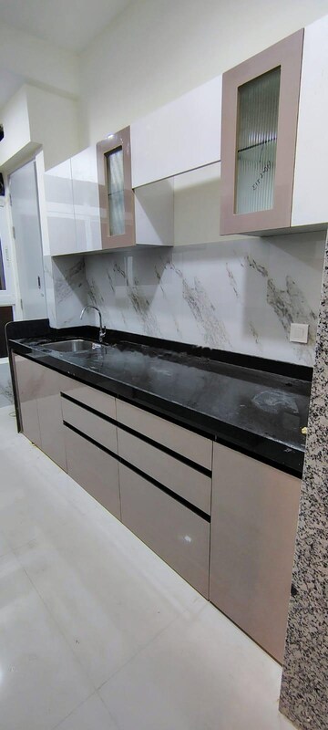 Kitchen in 3 BHK Apartment at Wadhwa TW Gardens, Kandivali East – for Rent