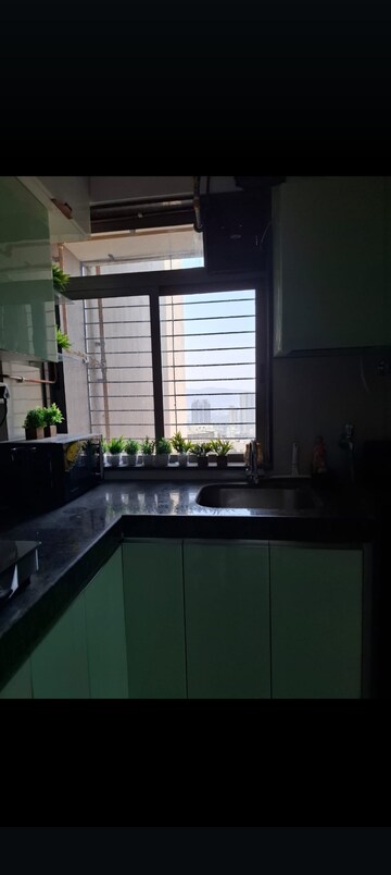 Kitchen in 2 BHK Apartment at Runwal Eirene, Balkum Pada – for Sale