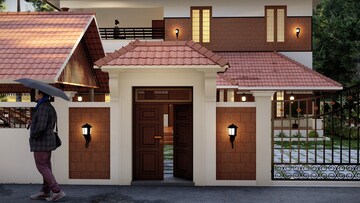 5 BHK Independent House – Exterior View View at Alathur - for Sale