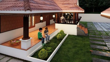 Balcony in 5 BHK Independent House at Alathur – for Sale