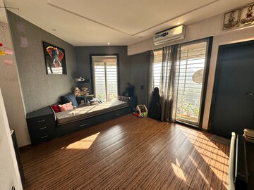 Bedroom in 3 BHK Apartment at Shree Ganesh Vashi Sector 26, Vashi Sector 24 – for Rent