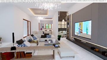 Living Room in 5 BHK Independent House at Chandranagar Colony Extension – for Sale