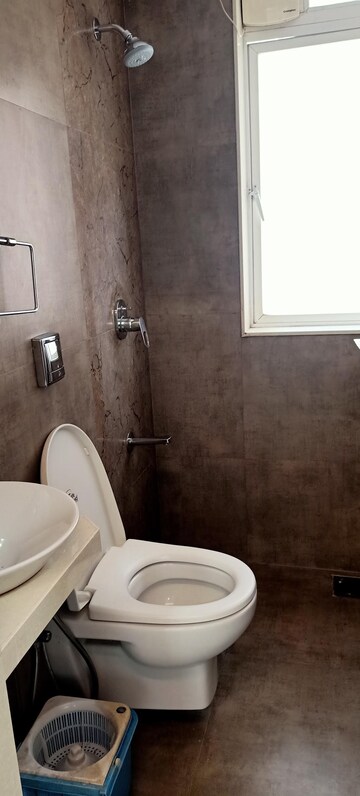 Bathroom in 2 BHK Apartment at JP Unity Tower, Lower Parel – for Rent