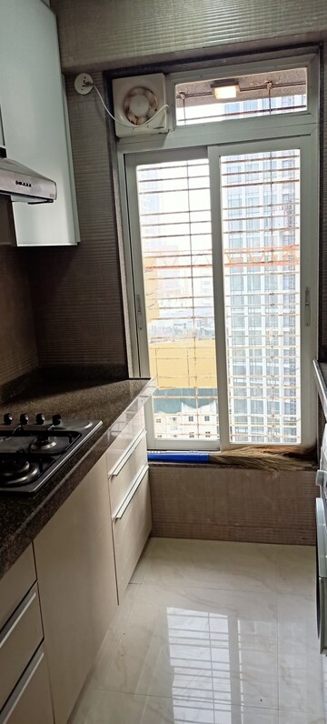 Kitchen in 2 BHK Apartment at JP Unity Tower, Lower Parel – for Rent