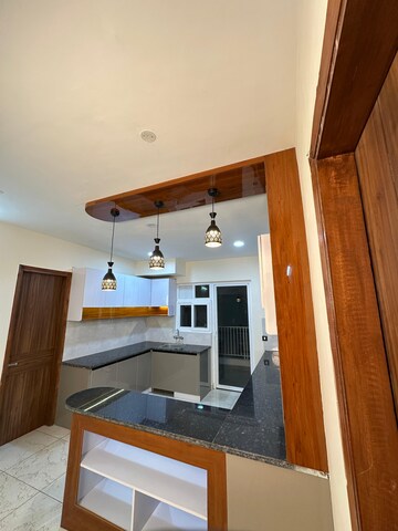 Kitchen in 3 BHK Apartment at Windlass River Valley, Harrawala – for Rent