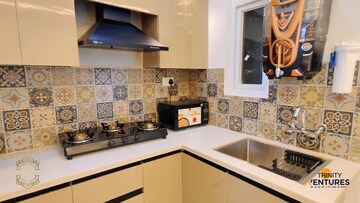 Kitchen in 3 BHK Builder Floor at Sector 10 Greater Noida – for Sale