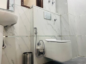 Bathroom in 1 RK Apartment at Saket – for Rent