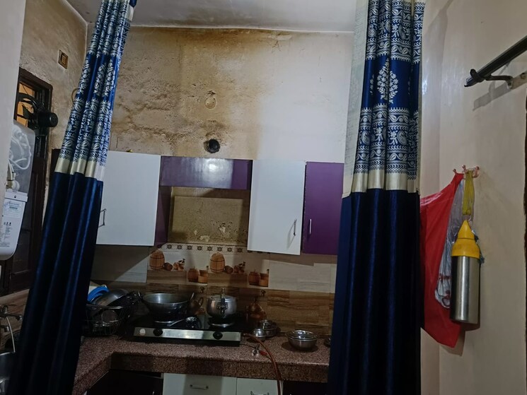 Kitchen, bhabat 4 Bedroom 810 Sq.Ft. Independent House In Bhabat Zirakpur 8267065