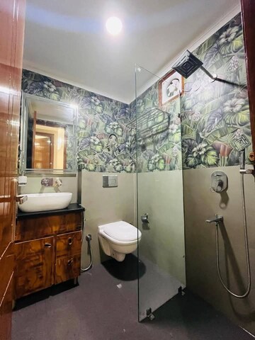 Attached Bathroom in 3 BHK Apartment at Saket – for Rent
