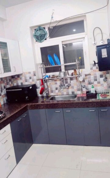 Kitchen in 1 BHK Apartment at Ramky Towers, Gachibowli – for Rent
