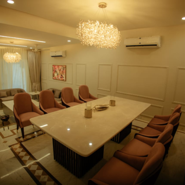 Team Area in 3 BHK Independent House at Jangpura – for Rent