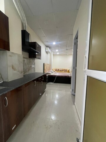 Kitchen in 1 RK Builder Floor at Huda Staff Colony, Sector 46 – for Rent