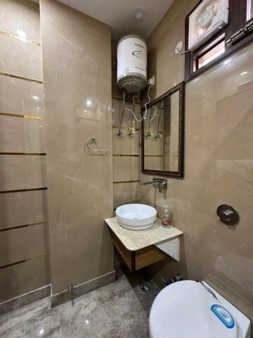 Bathroom in 5 BHK Builder Floor at Paschim Vihar – for Rent
