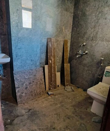 Bathroom in 1 BHK Builder Floor at Saket – for Rent