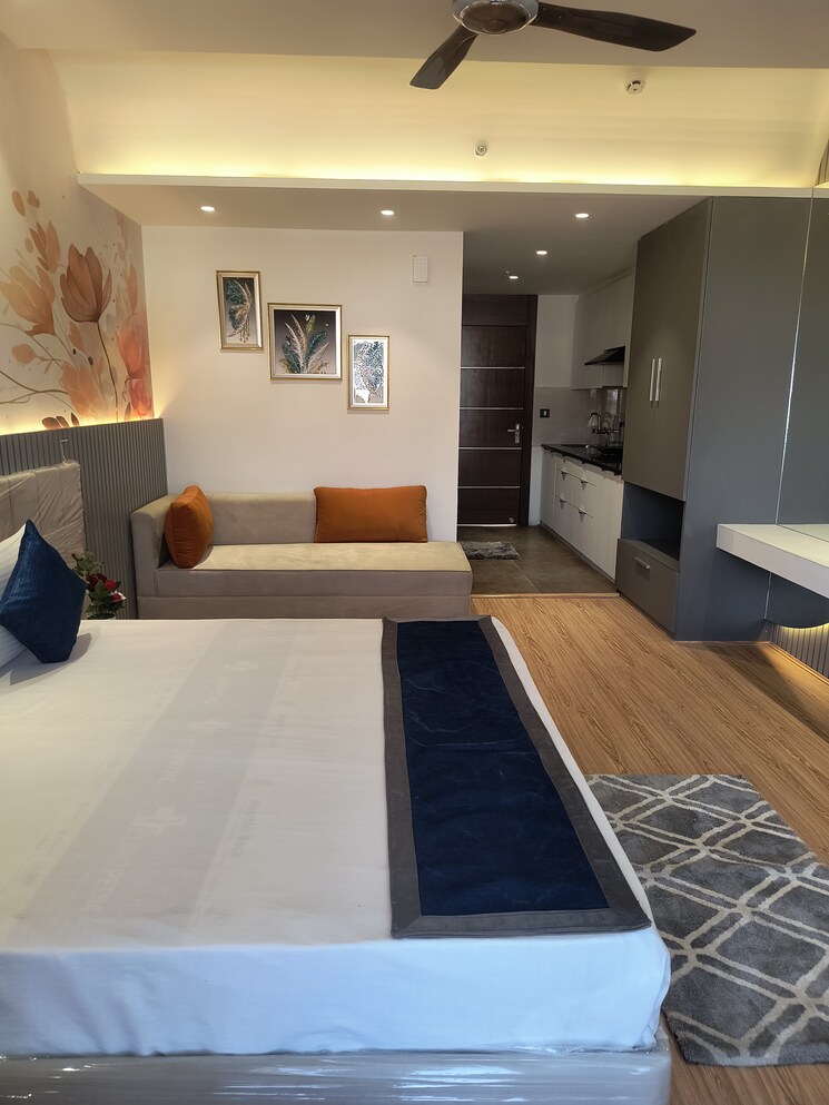 Master Bedroom, dehradun cantt 1 RK 680 Sq.Ft. Apartment In Dehradun Cantt Dehradun 8267338