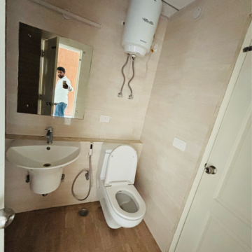 Bathroom in 2 BHK Apartment at Shree Vardhman Victoria, Palda Dhaani – for Rent