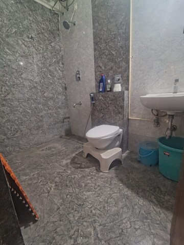 Bathroom in 3 BHK Apartment at Swadesh Greenhills, Baner – for Rent