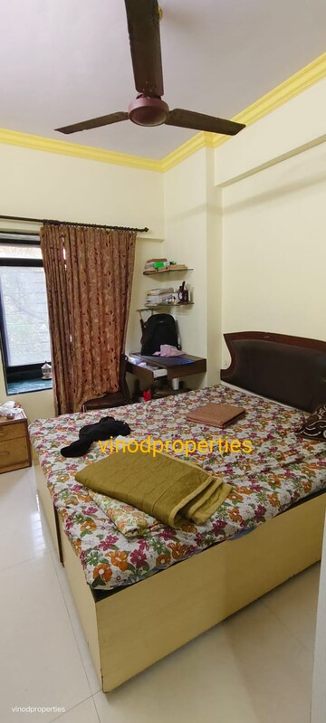 Bedroom in 2 BHK Apartment at Powai Himalaya CHS, Powai – for Rent