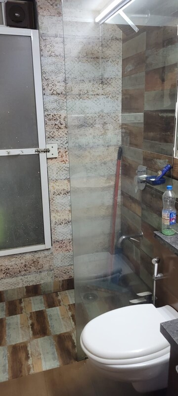 Bathroom in 2 BHK Apartment at Paradise Sai Moksh, Kharghar – for Rent