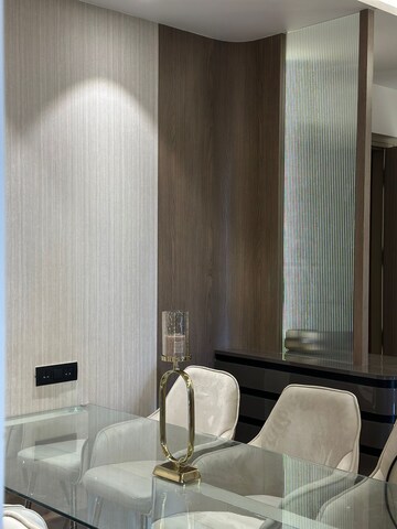Bathroom in 3 BHK Apartment at Rustomjee Summit, Borivali East – for Rent