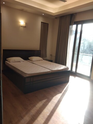 Bedroom in 3 BHK Builder Floor at Mohit House, Sushant Lok I – for Rent