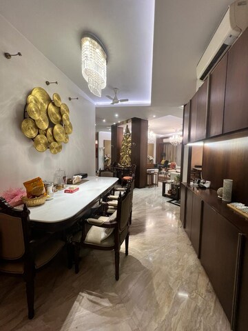 Living Room in 4 BHK Apartment at Cbd Belapur Sector 15 – for Sale