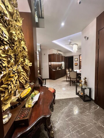 Living Room in 4 BHK Apartment at Cbd Belapur Sector 15 – for Sale