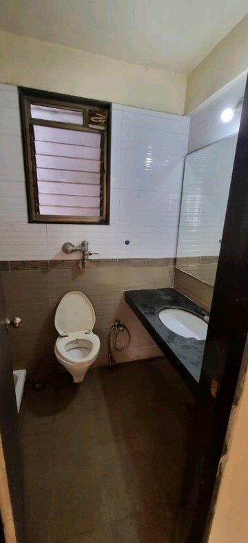 Bathroom in 2 BHK Apartment at Neelkanth Palms, Kapur Bawdi – for Rent