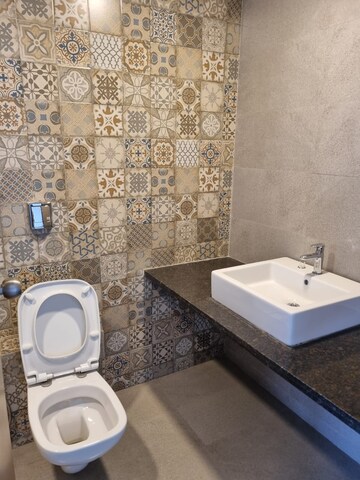 Bathroom in 3 BHK Apartment at Supreme Estia Phase 1, Baner – for Rent
