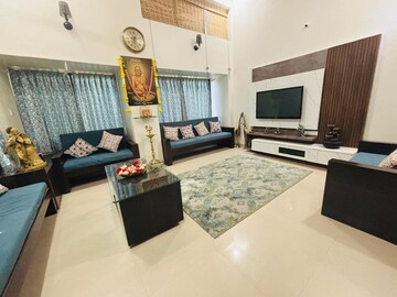 Living Room in 6+ BHK Independent House at Panchshil Balewadi High Street, Baner – for Rent