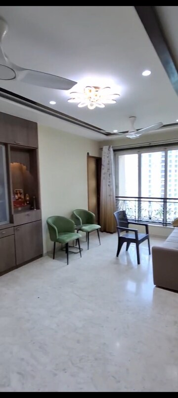 Living Room in 2 BHK Apartment at Hiranandani Meadows, Manpada – for Rent