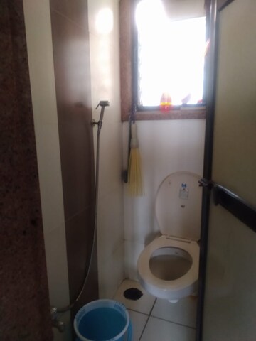 Bathroom in 1 BHK Apartment at Mangeshi Shrushti 2, Khadakpada – for Rent