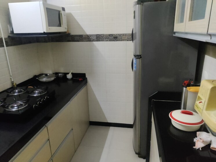 Kitchen, kavesar 2 Bedroom 600 Sq.Ft. Apartment In Kavesar Thane 8268316