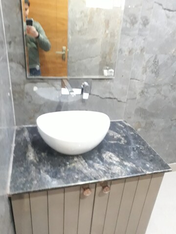 Bathroom in 3 BHK Builder Floor at Paschim Vihar – for Rent