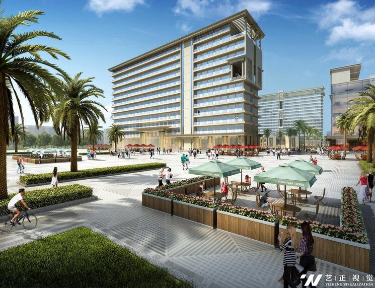 Exterior View, the-omaxe-state Commercial Shop 100 Sq.Ft. In Sector 19b Dwarka Delhi 8268591