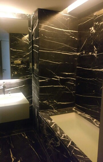 Staircase in 4 BHK Apartment at Lodha The World Towers World One Tier 2, Worli – for Rent