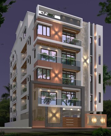 3 BHK Apartment – Exterior View View at Cooke Town - for Sale